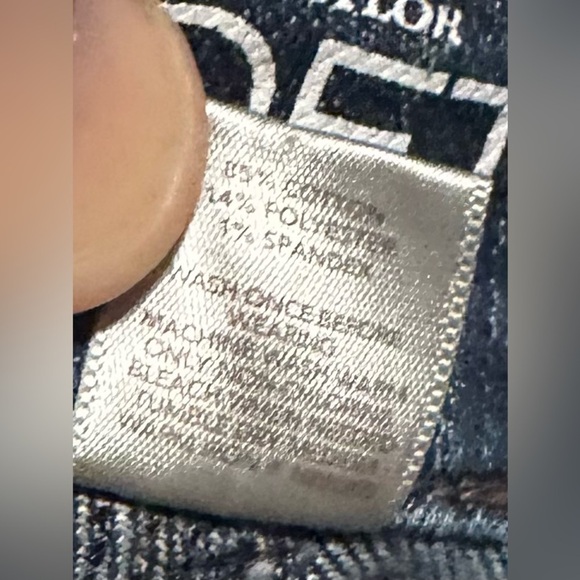 LOFT Women's Size 10x31.5 Original Bootcut Denim Blue Jeans EUC - Picture 6 of 9